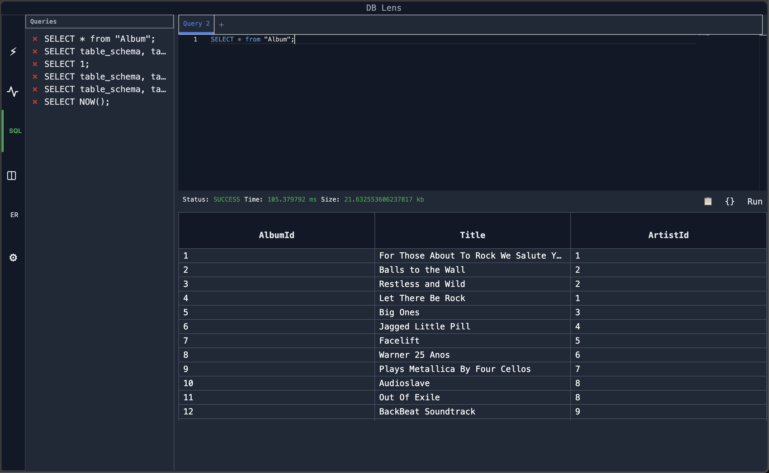 SQL Execute